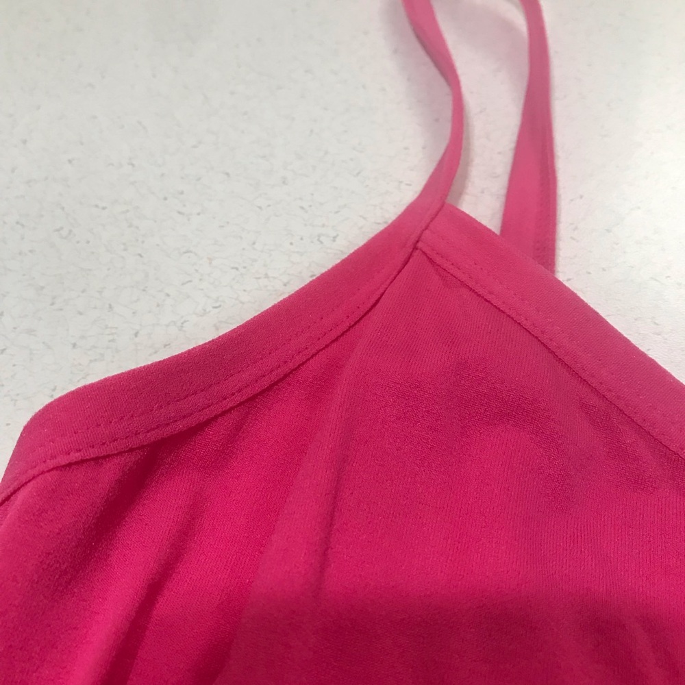 Eye Candy Camisole Womens Plus 3X Pink Adjustable Straps Stretch Tank Top NWOT - Picture 4 of 6